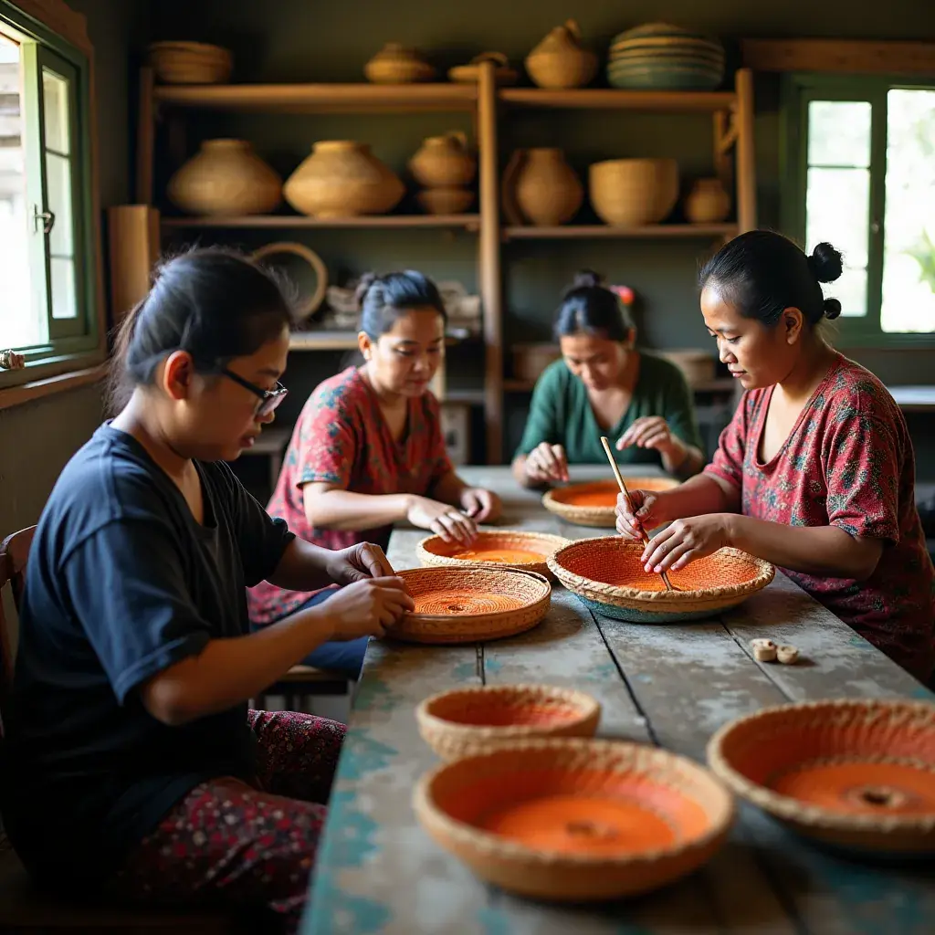 Professional team collaboration